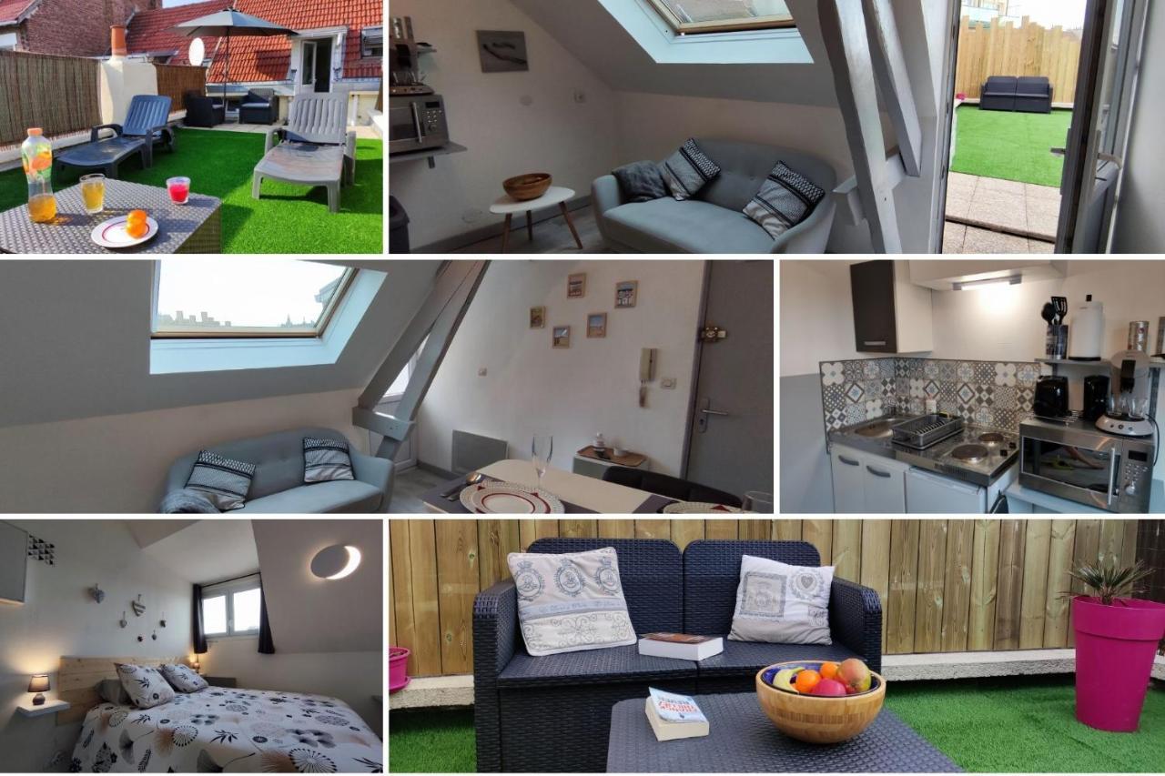 Apartament Joli Petit T2 Terrasse Proche Du Phare Calais Zewnętrze zdjęcie