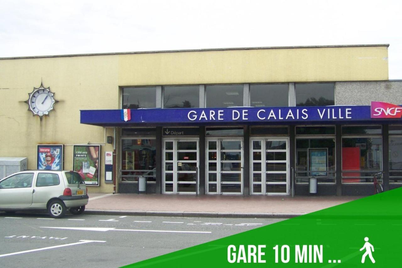 Apartament Joli Petit T2 Terrasse Proche Du Phare Calais Zewnętrze zdjęcie
