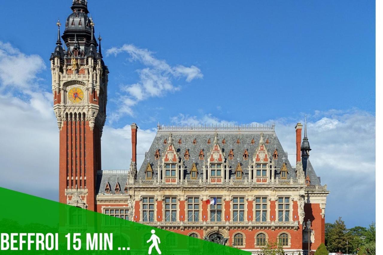 Apartament Joli Petit T2 Terrasse Proche Du Phare Calais Zewnętrze zdjęcie