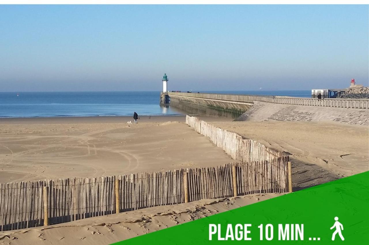 Apartament Joli Petit T2 Terrasse Proche Du Phare Calais Zewnętrze zdjęcie
